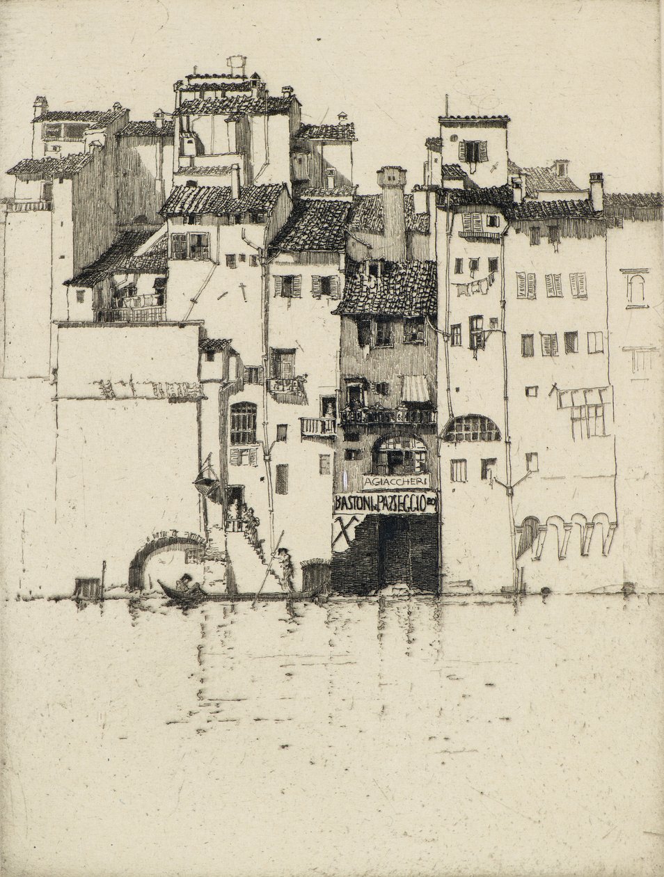 Am Arno, 20. Jahrhundert von Fred Richards