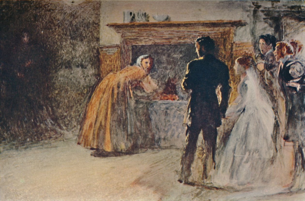 Szene aus Jane Eyre, ca. 1870, ca. 1950 von Fred Walker