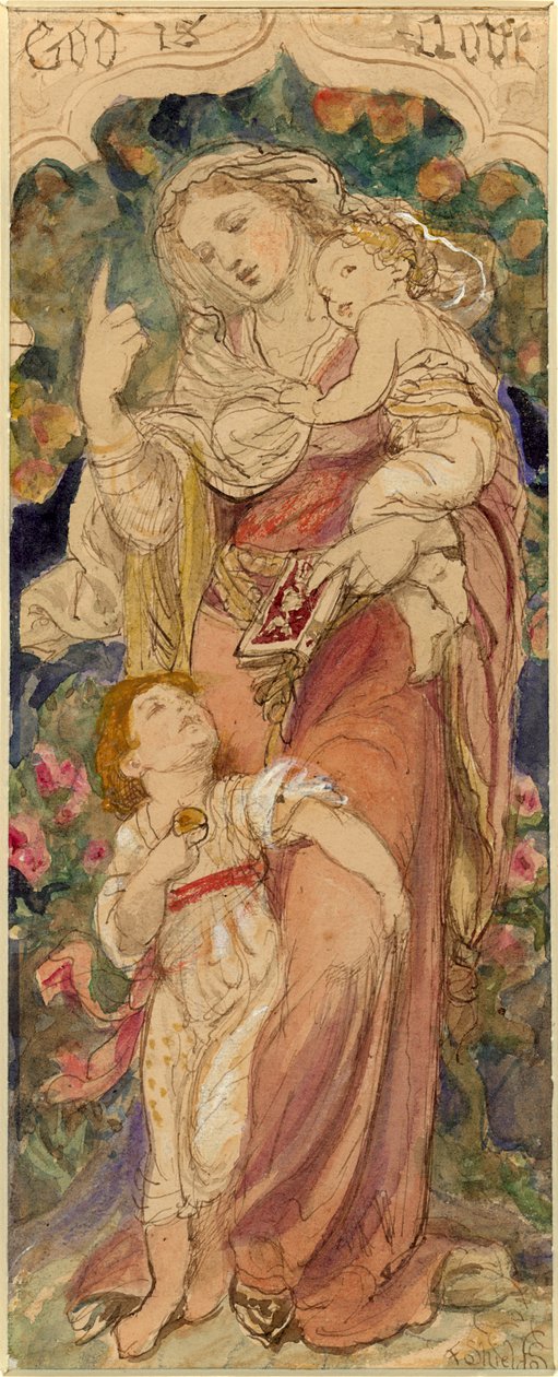 Eine Mutter lehrt 