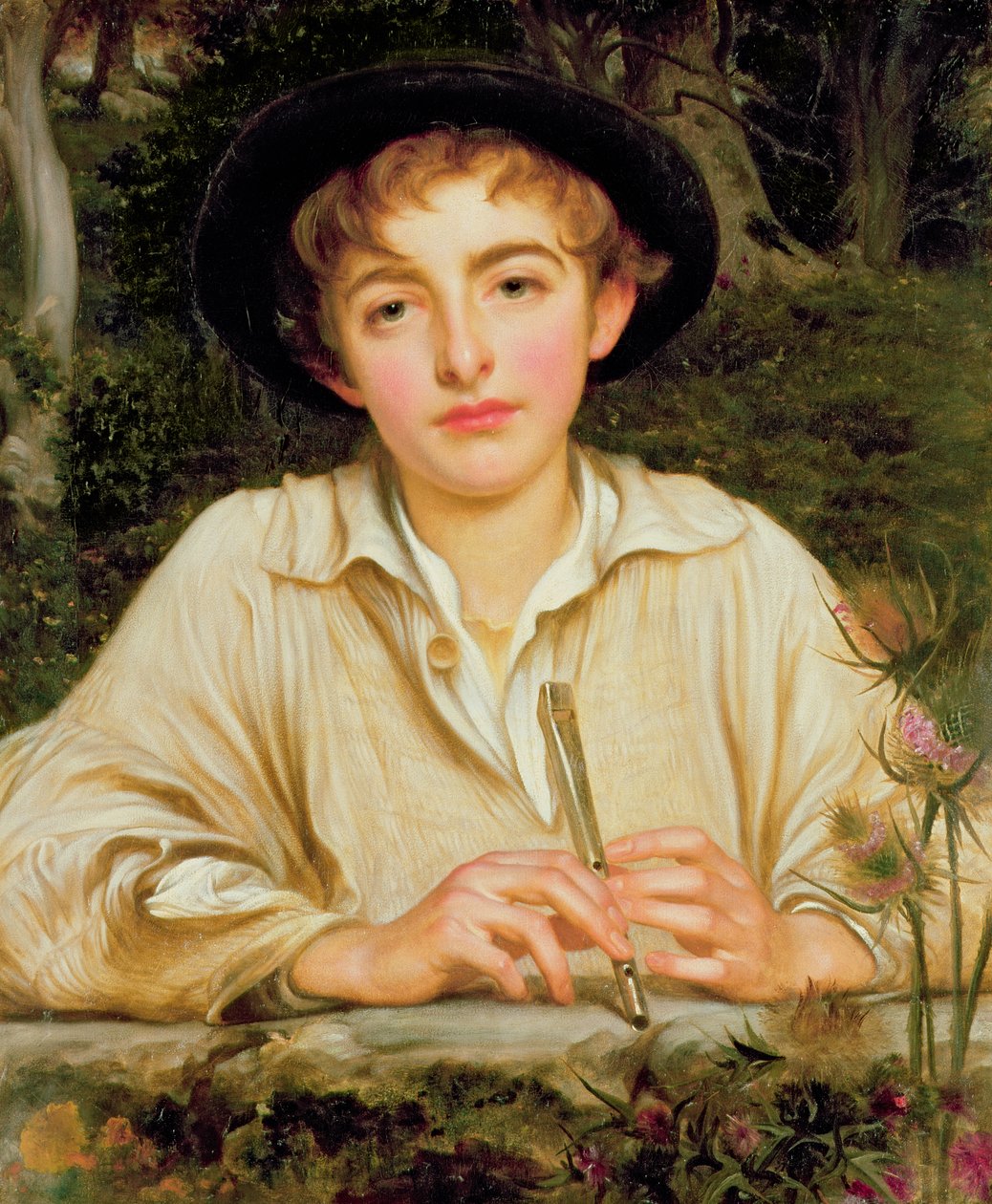 Rustikale Musik von Frederic Leighton