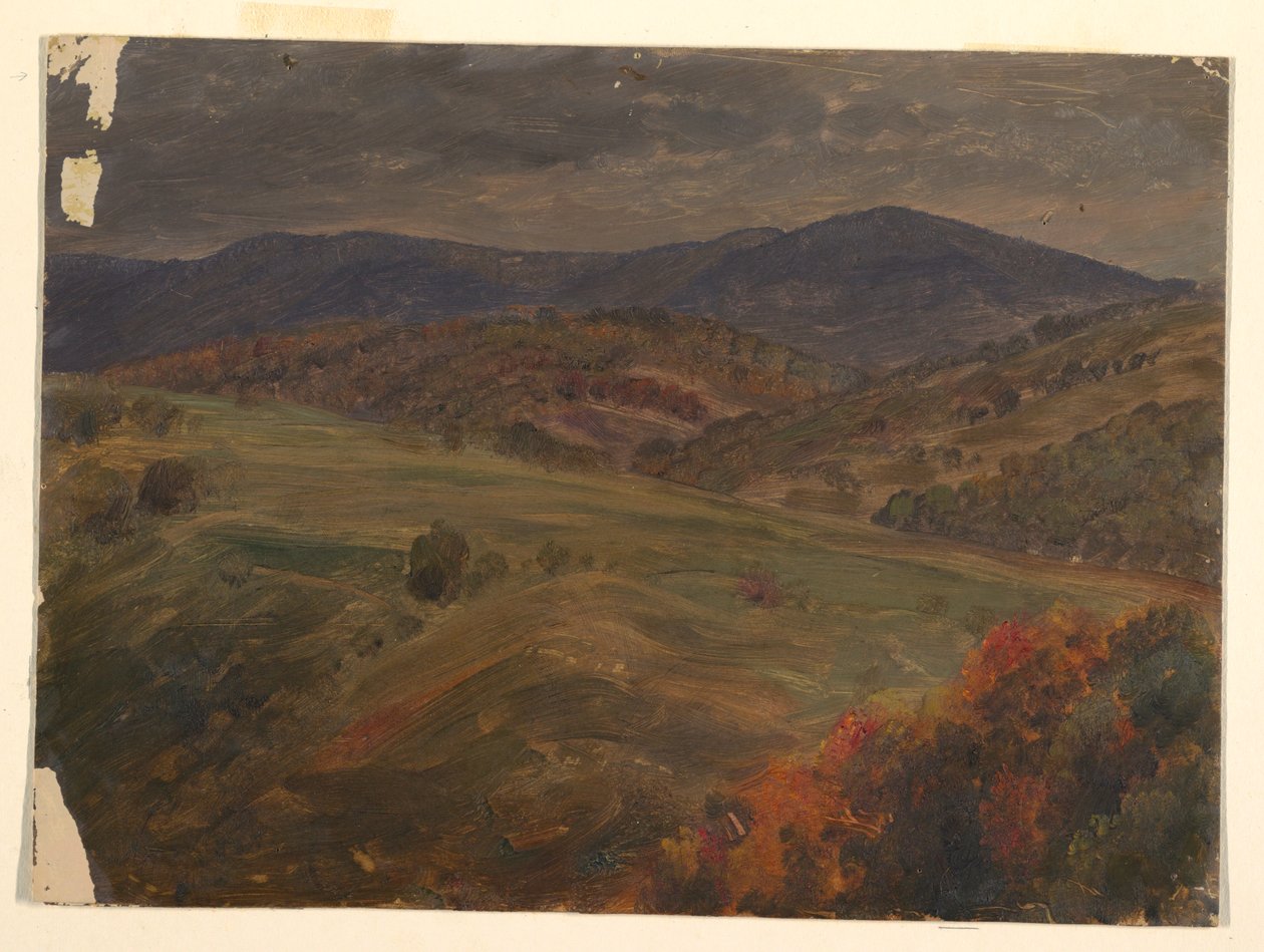 Szene in den Catskills, 1870–80 von Frederic Edwin Church
