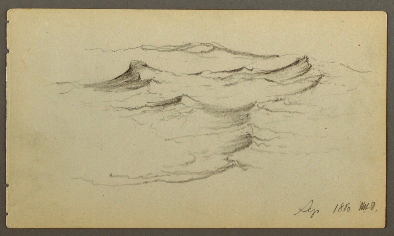 Wellen, 1860 von Frederic Edwin Church