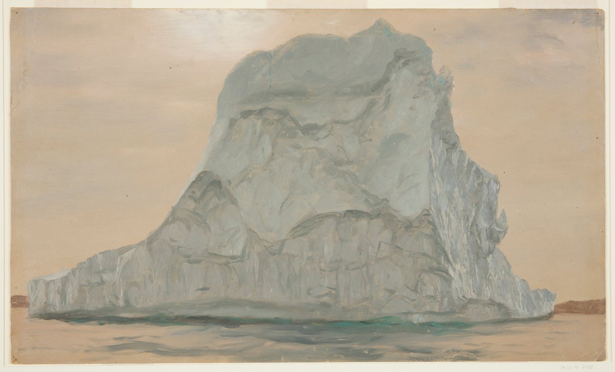 Grauer Eisberg von Frederic Edwin Church