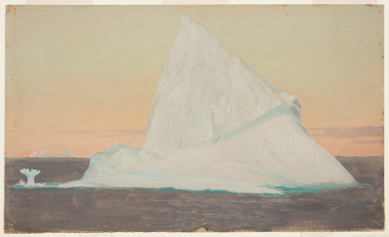 Eisberg und Eisblume von Frederic Edwin Church