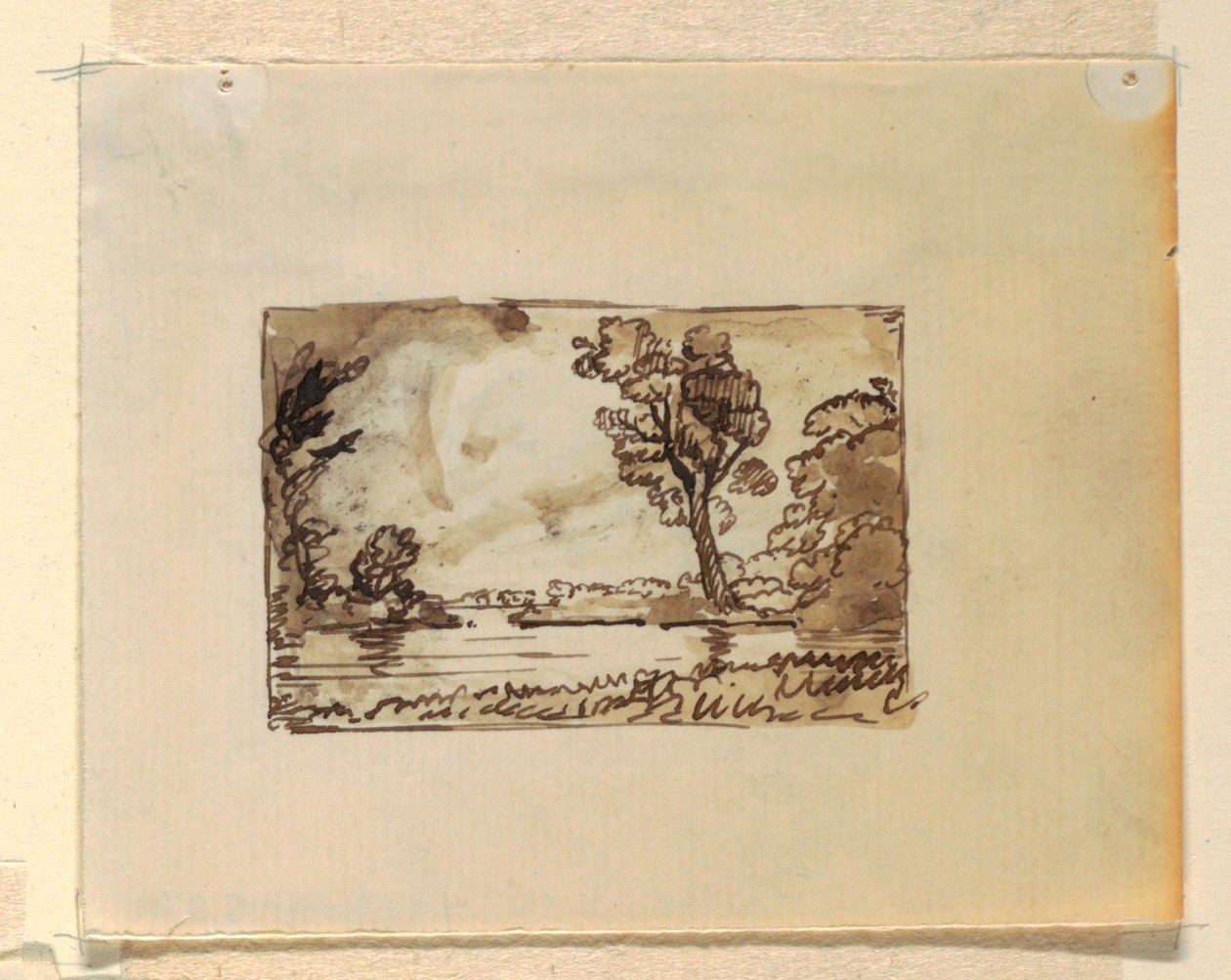 Imaginäre Landschaft mit von Frederic Edwin Church