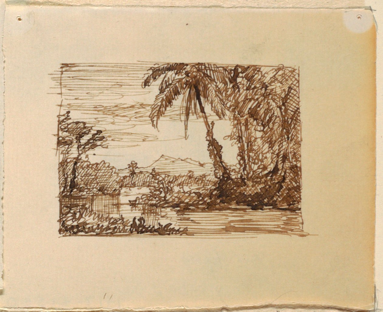 Imaginäre Landschaft mit von Frederic Edwin Church