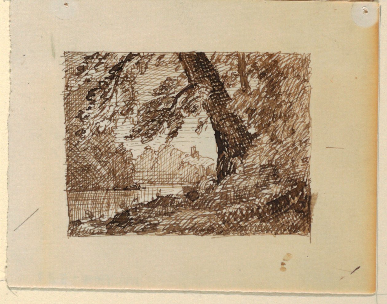 Imaginäre Flusslandschaft von Frederic Edwin Church