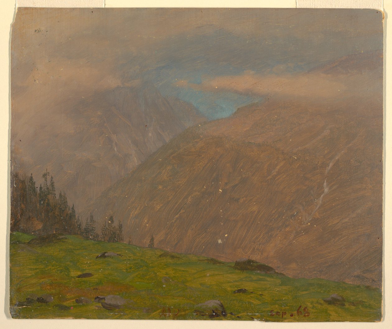 Italienische Alpen von Frederic Edwin Church