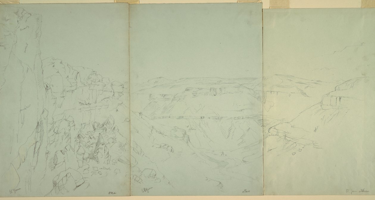 Landschaft in El Yeman von Frederic Edwin Church