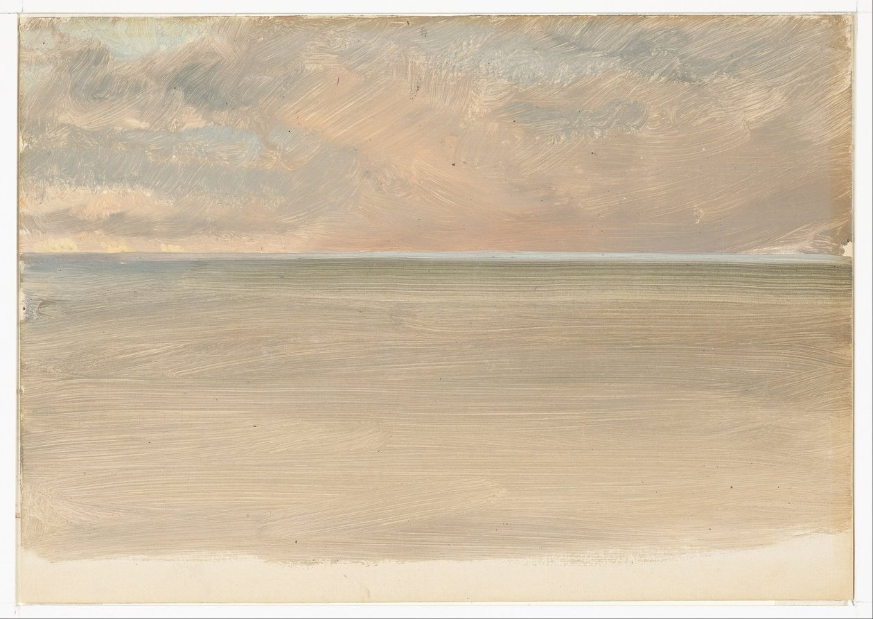 Meereslandschaft mit Eiskappe in der Ferne von Frederic Edwin Church