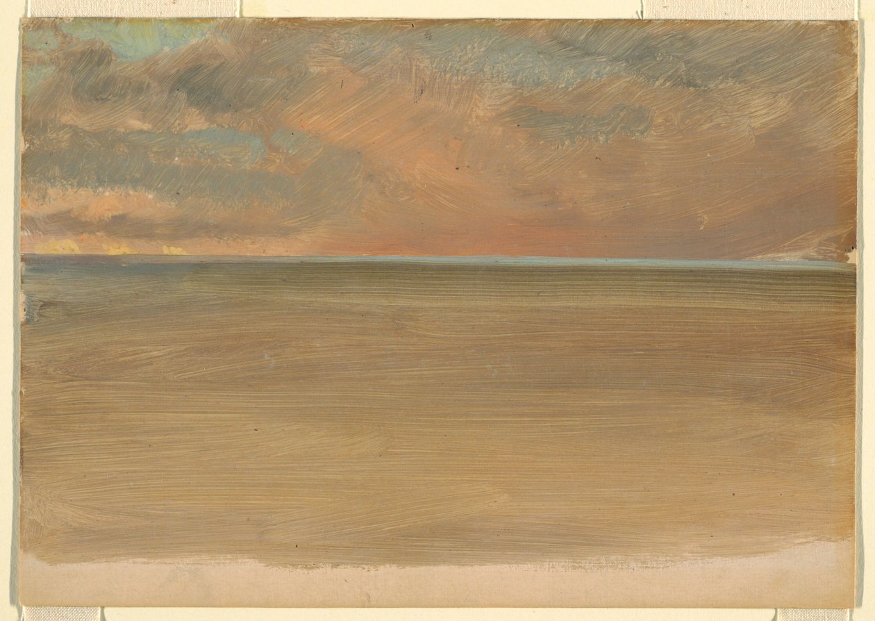 Meereslandschaft mit Eiskappe in der Ferne von Frederic Edwin Church