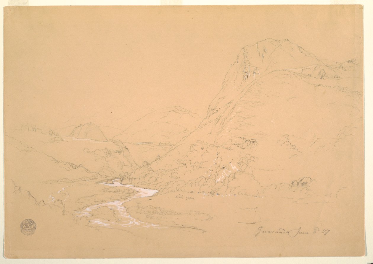 Tal in der Nähe von Guaranda von Frederic Edwin Church