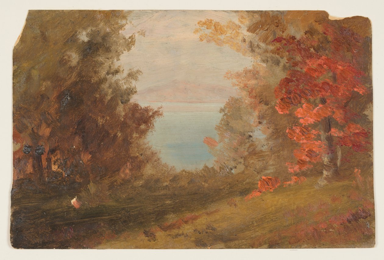 Waldszene im Herbst von Frederic Edwin Church