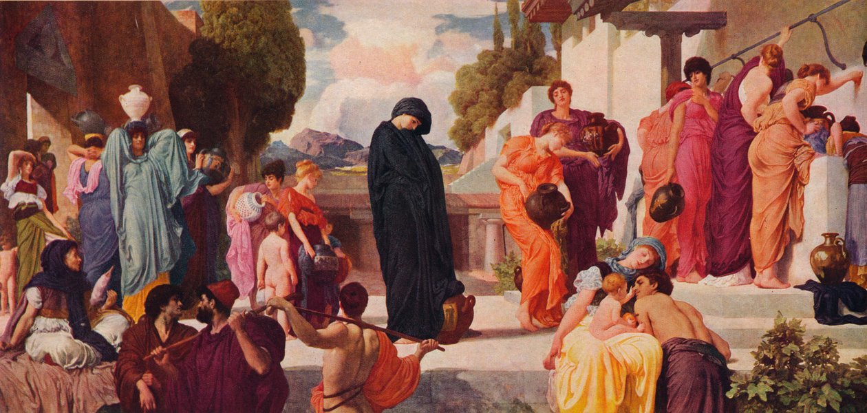 Gefangene Andromache, ca. 1886 von Frederic Leighton