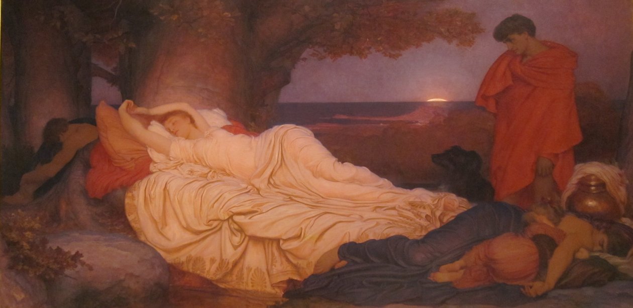 Cymon und Iphigenia von Frederic Leighton