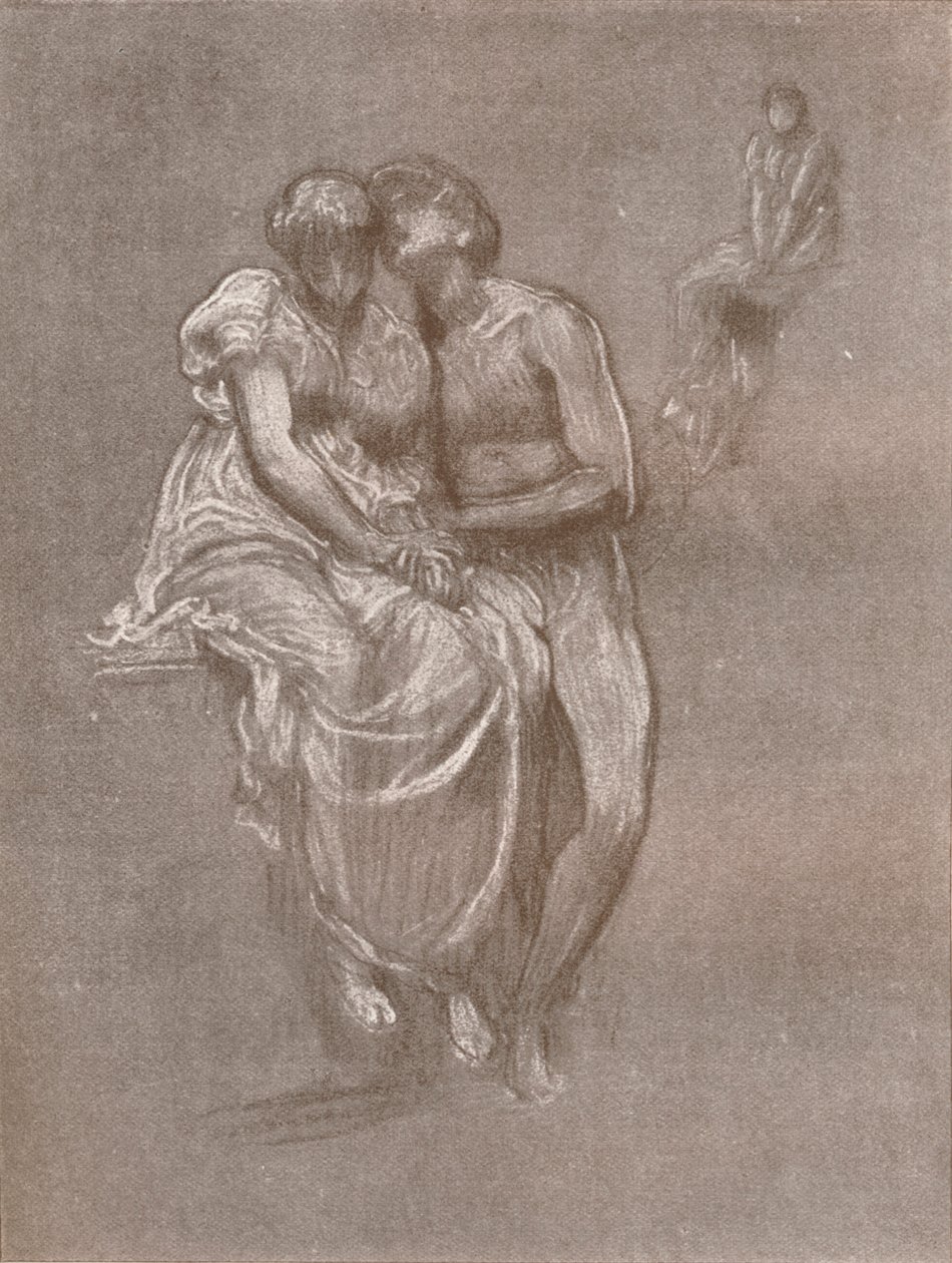 Studien für Verheiratet, 1882, 1897 von Frederic Leighton