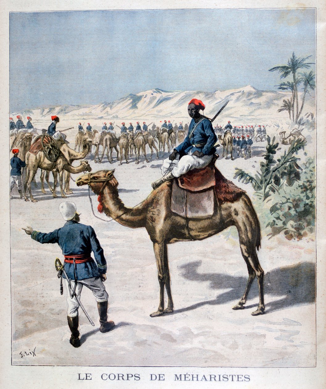 Mehariste-Korps, 1894 von Frederic Lix