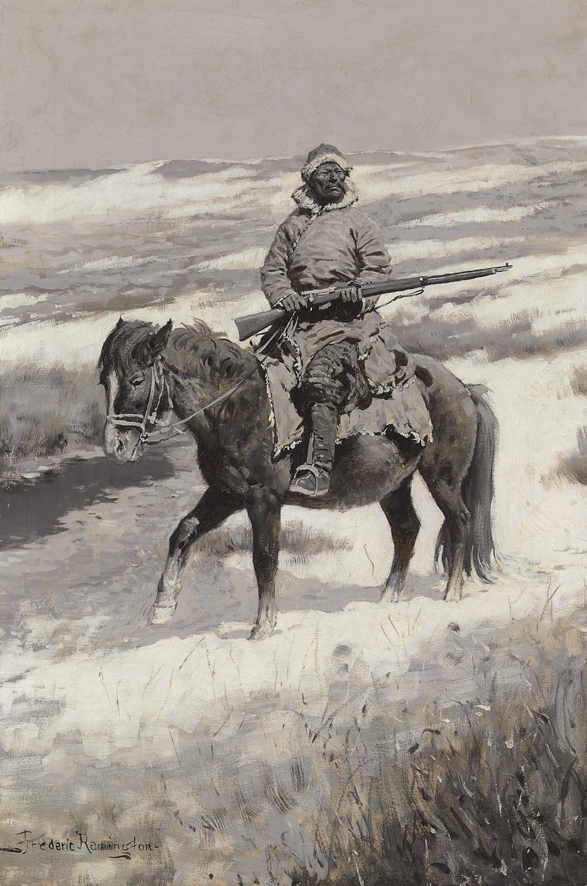 Ein Mandschurischer Bandit von Frederic Remington