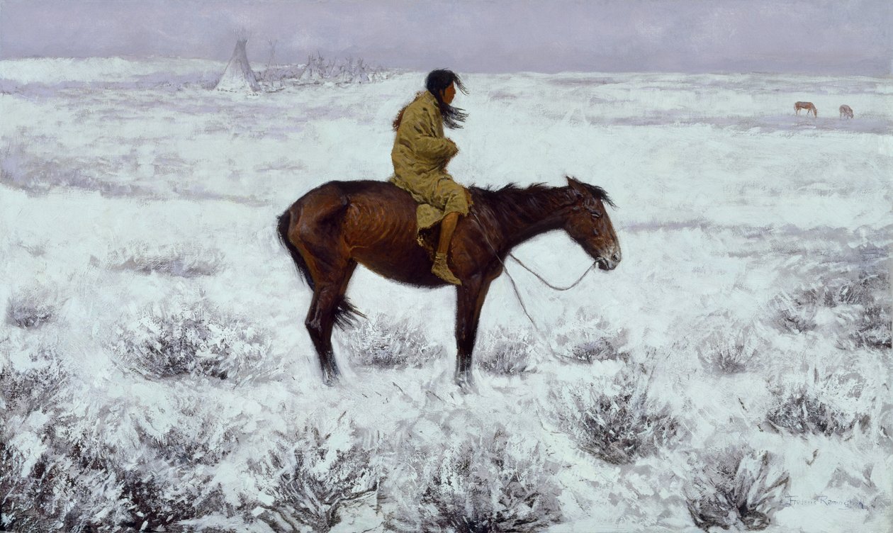 Der Hirtenjunge von Frederic Remington