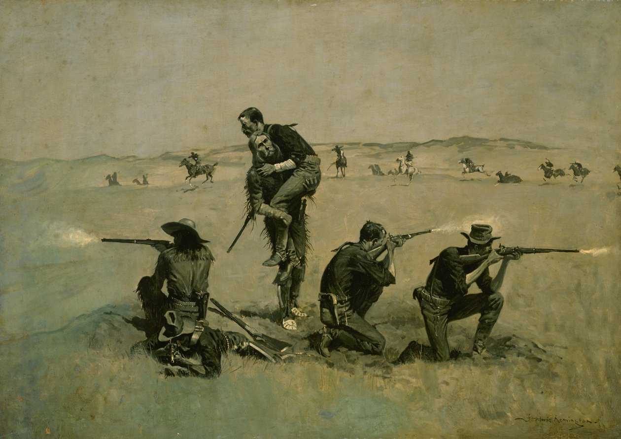 Der letzte Widerstand von Frederic Remington