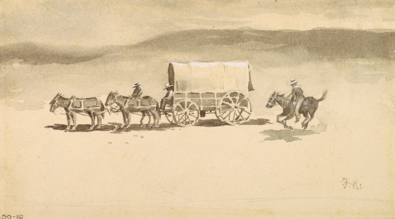 Ohne Titel von Frederic Remington