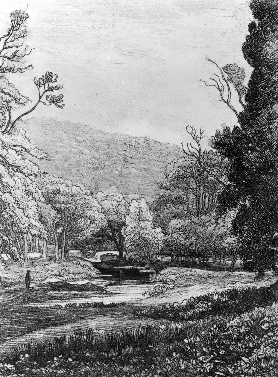 Im Werrington Park, 1823 von Frederick Christian Lewis