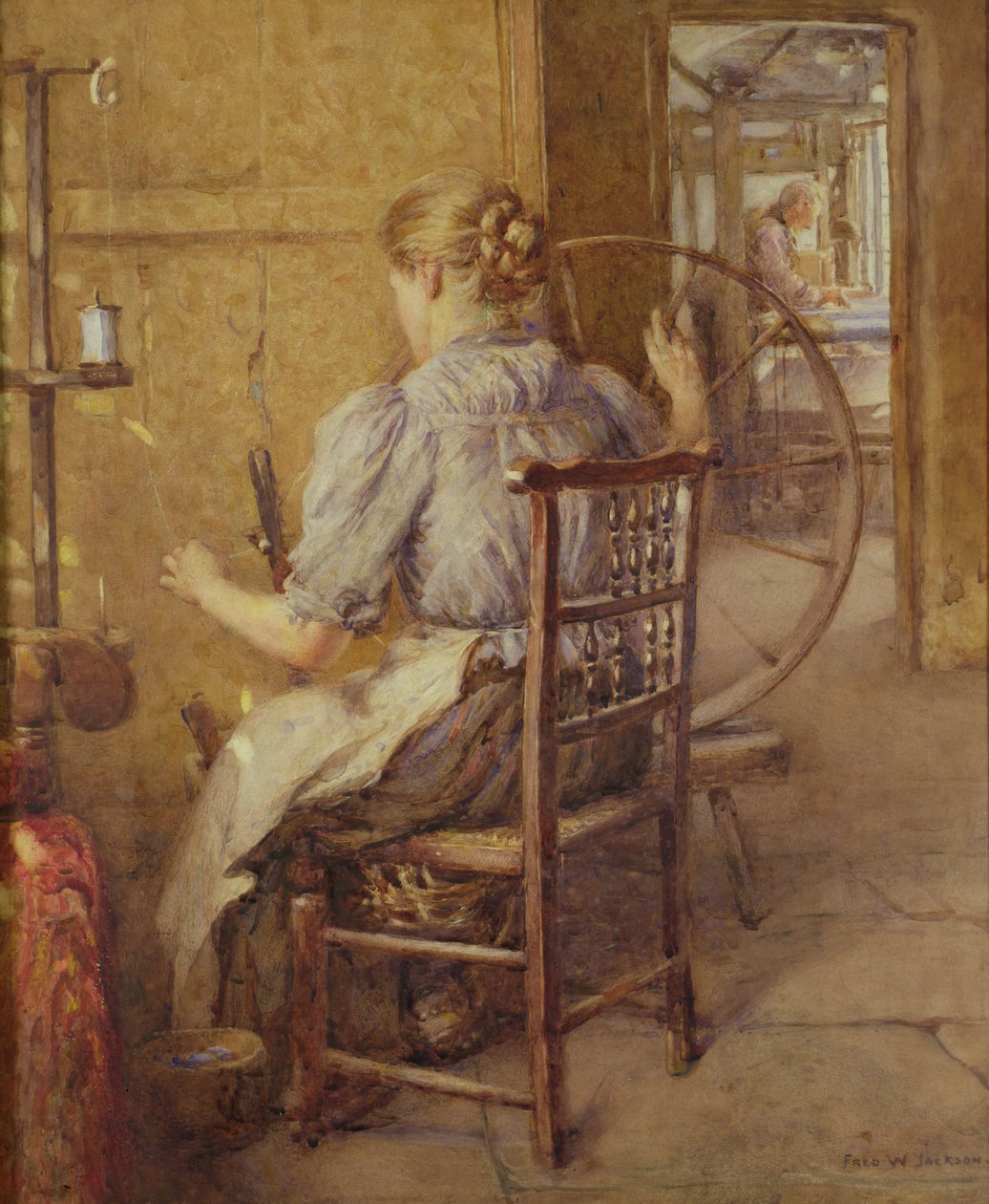 Das Spinnrad von Frederick William Jackson