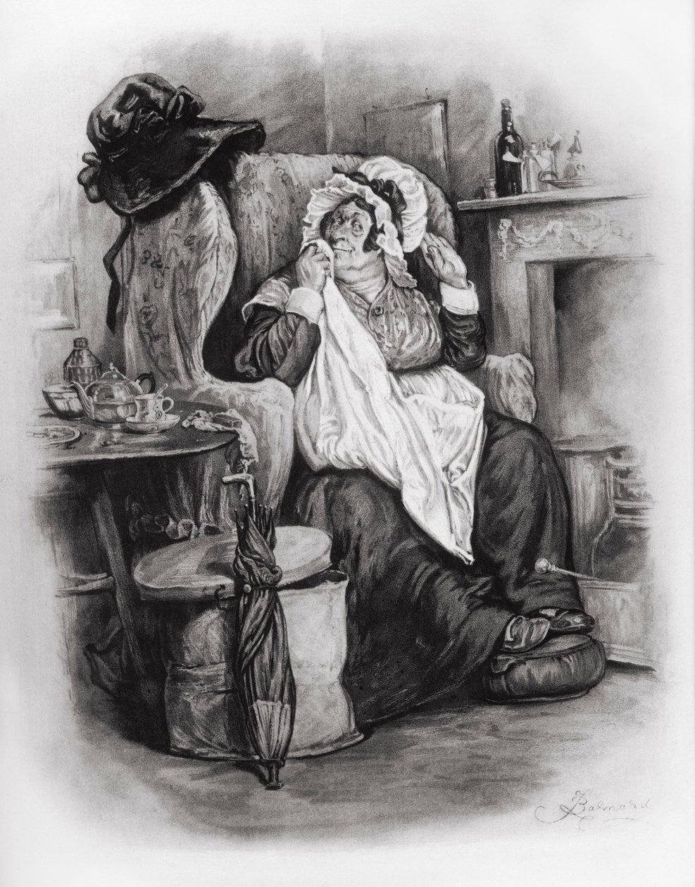 Martin Chuzzlewit von Frederick Barnard
