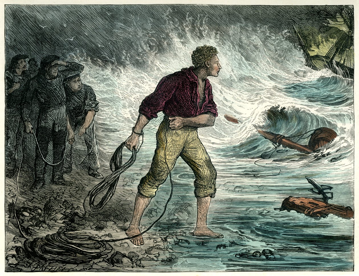 David Copperfield von Charles Dickens von Frederick Barnard