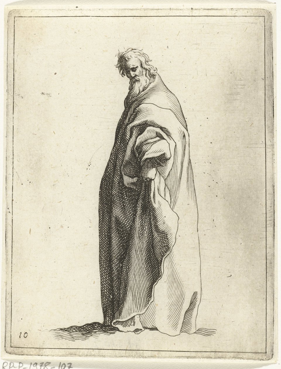 Alter Mann von Frederick Bloemaert
