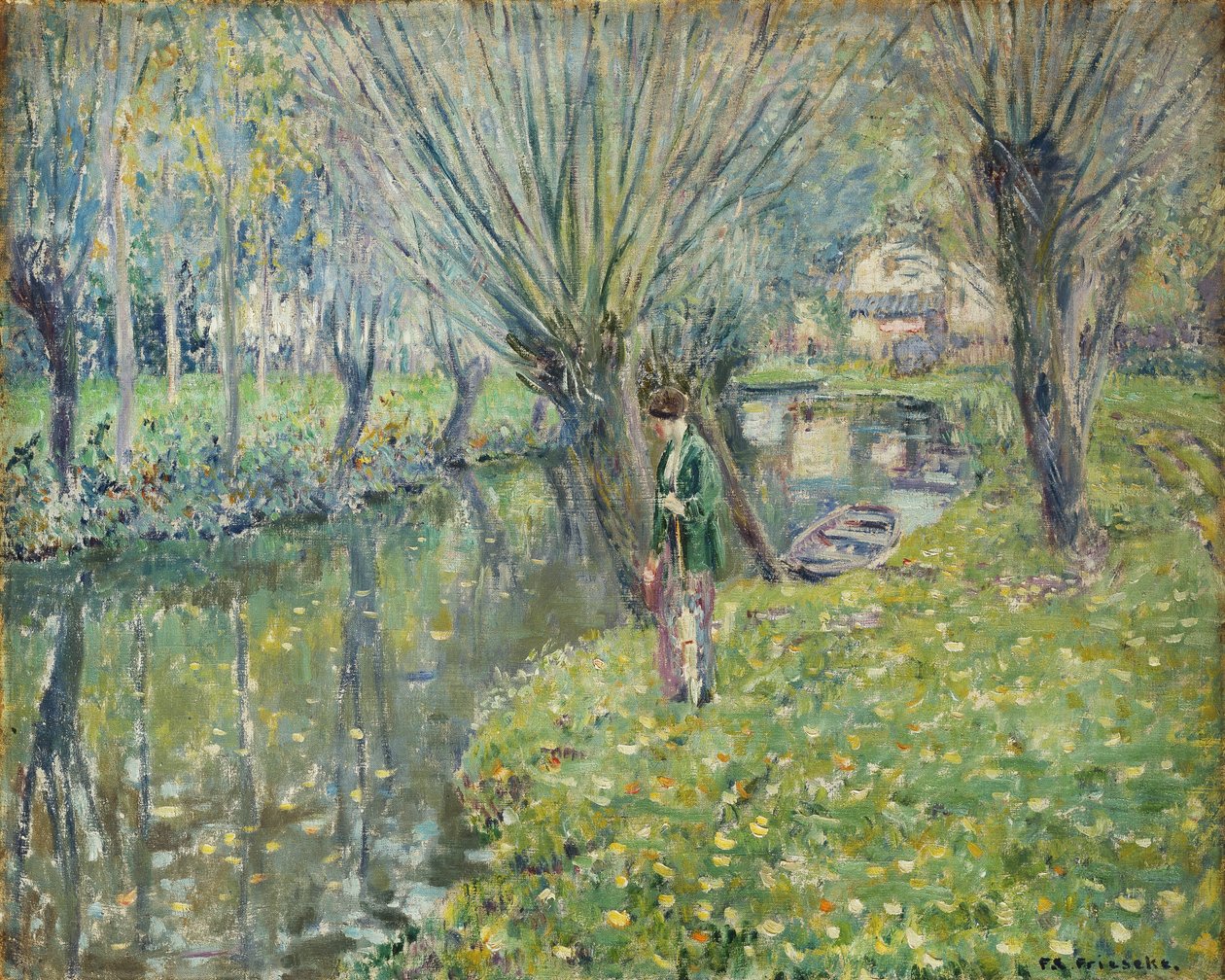 Am Fluss von Frederick Carl Frieseke
