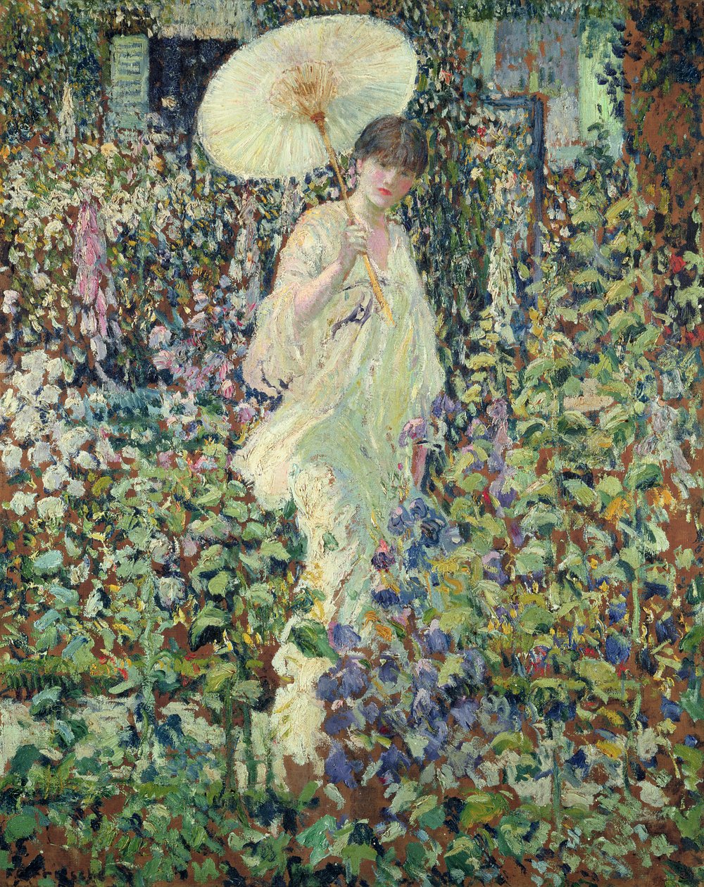 Sonne und Wind von Frederick Carl Frieseke