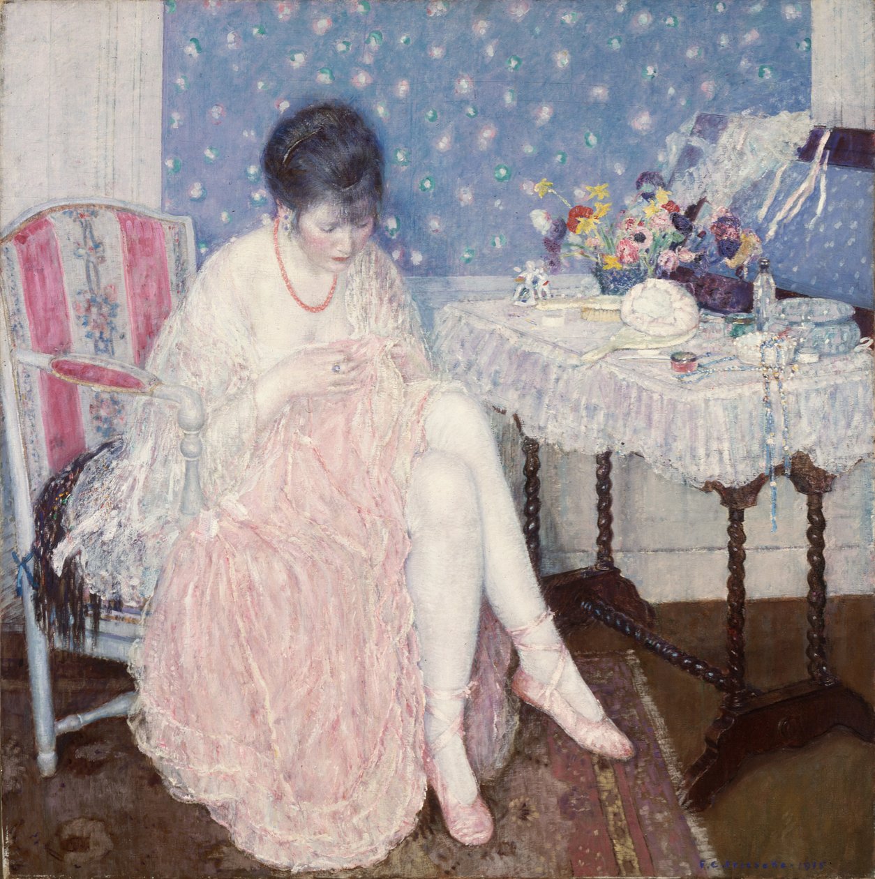 Zerrissene Unterwäsche von Frederick Carl Frieseke