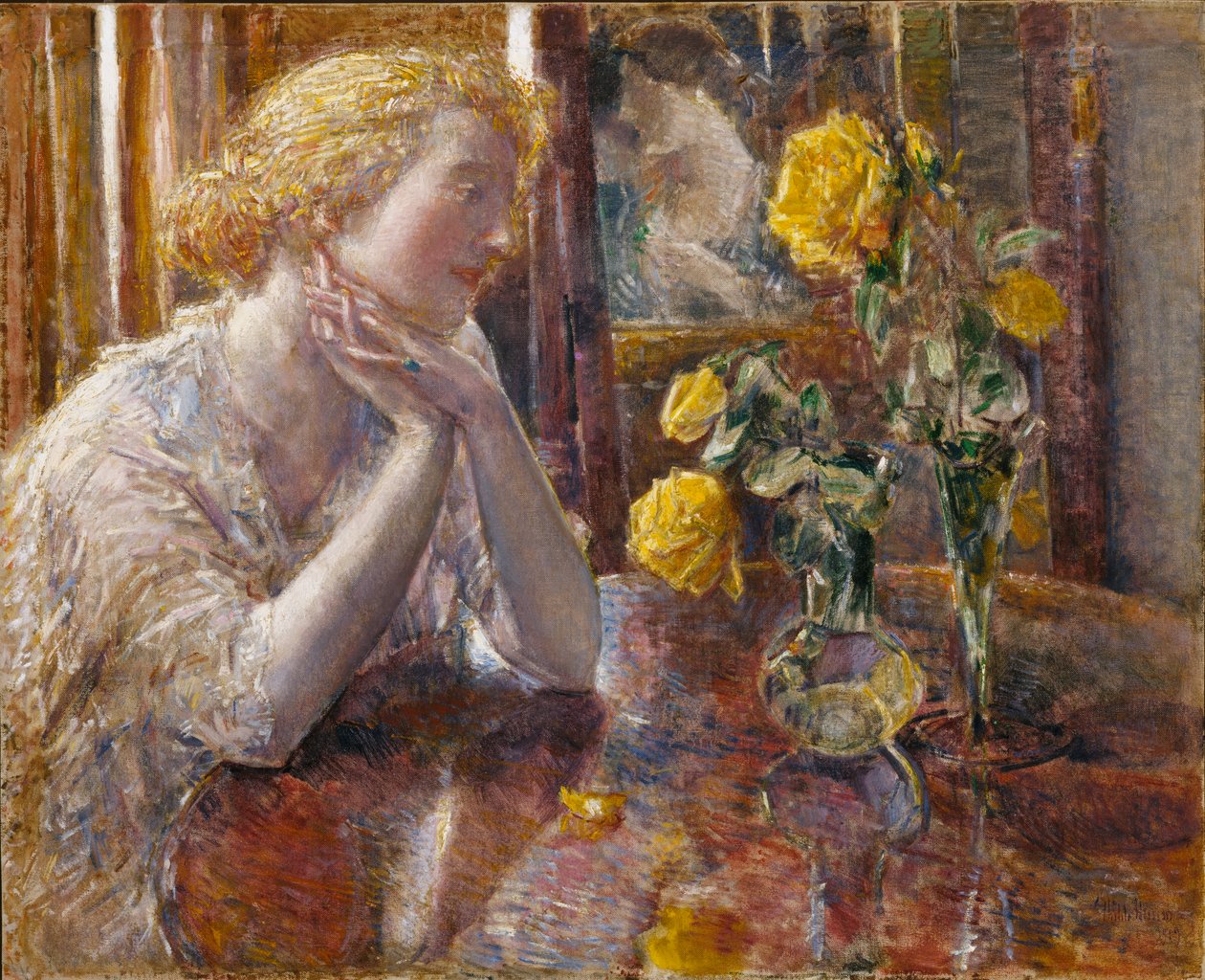 Maréchal Niel Rosen, 1919 von Frederick Childe Hassam