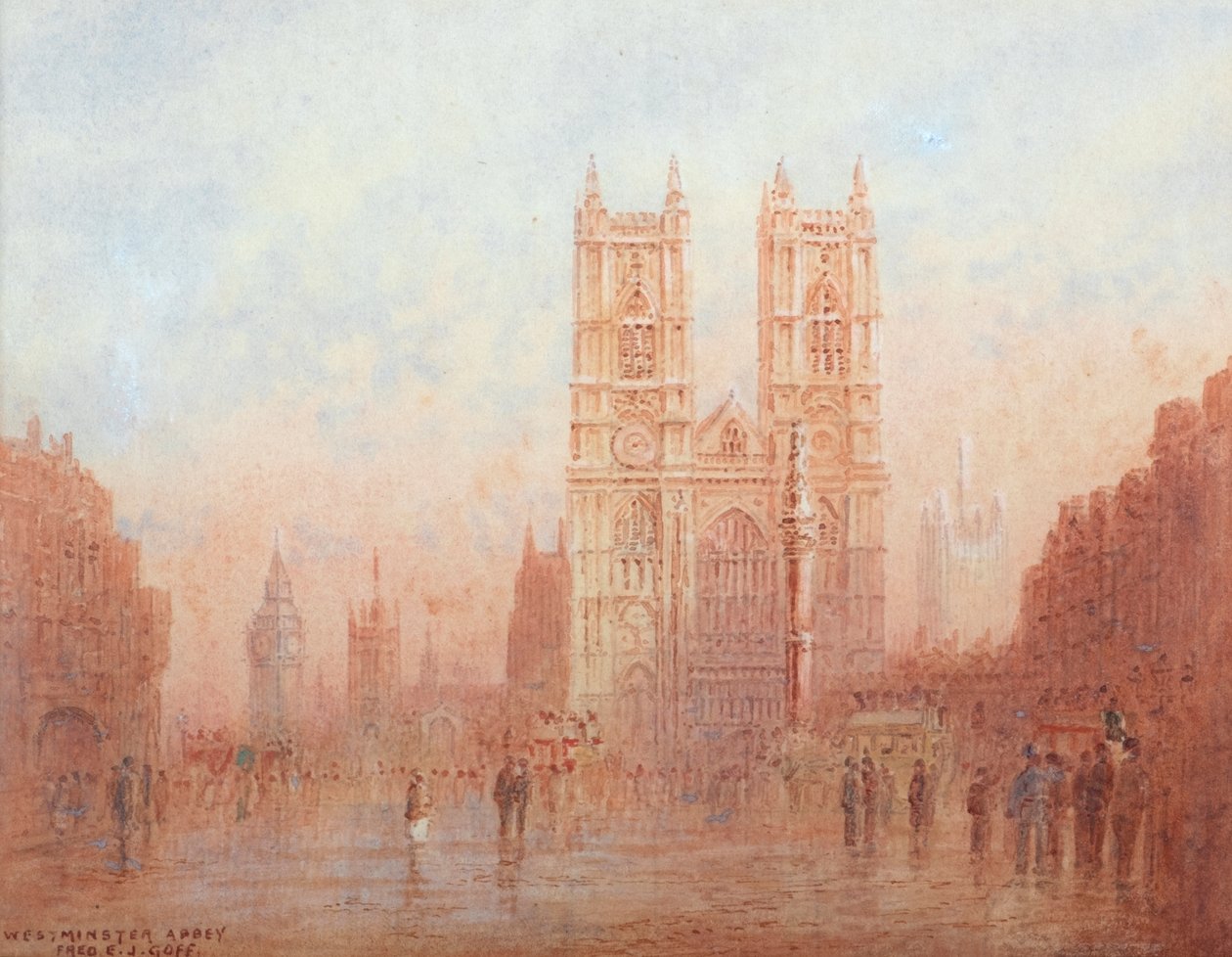Westminster Abbey von Frederick E.J. Goff