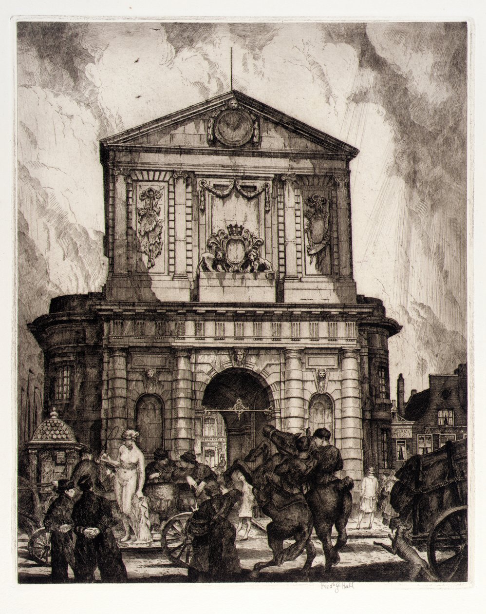 Tor, Rotterdam von Frederick G. Hall