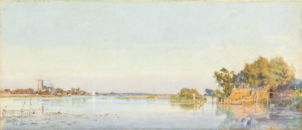 Christ Church Fähre von Frederick George Cotman