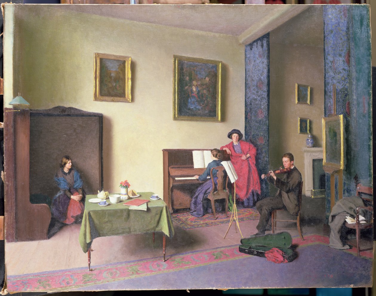 Die Musikgesellschaft von Frederick Hawkesworth S. Shepherd