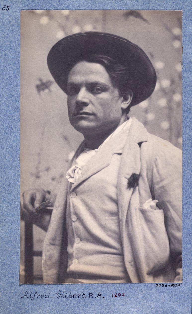 Alfred Gilbert, 1892 von Frederick Hollyer