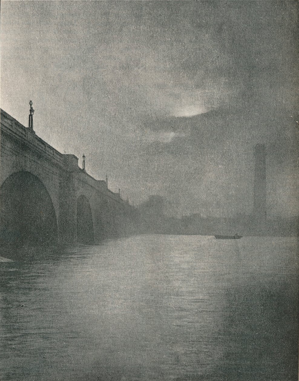 Waterloo-Brücke, 1877 von Frederick Hollyer
