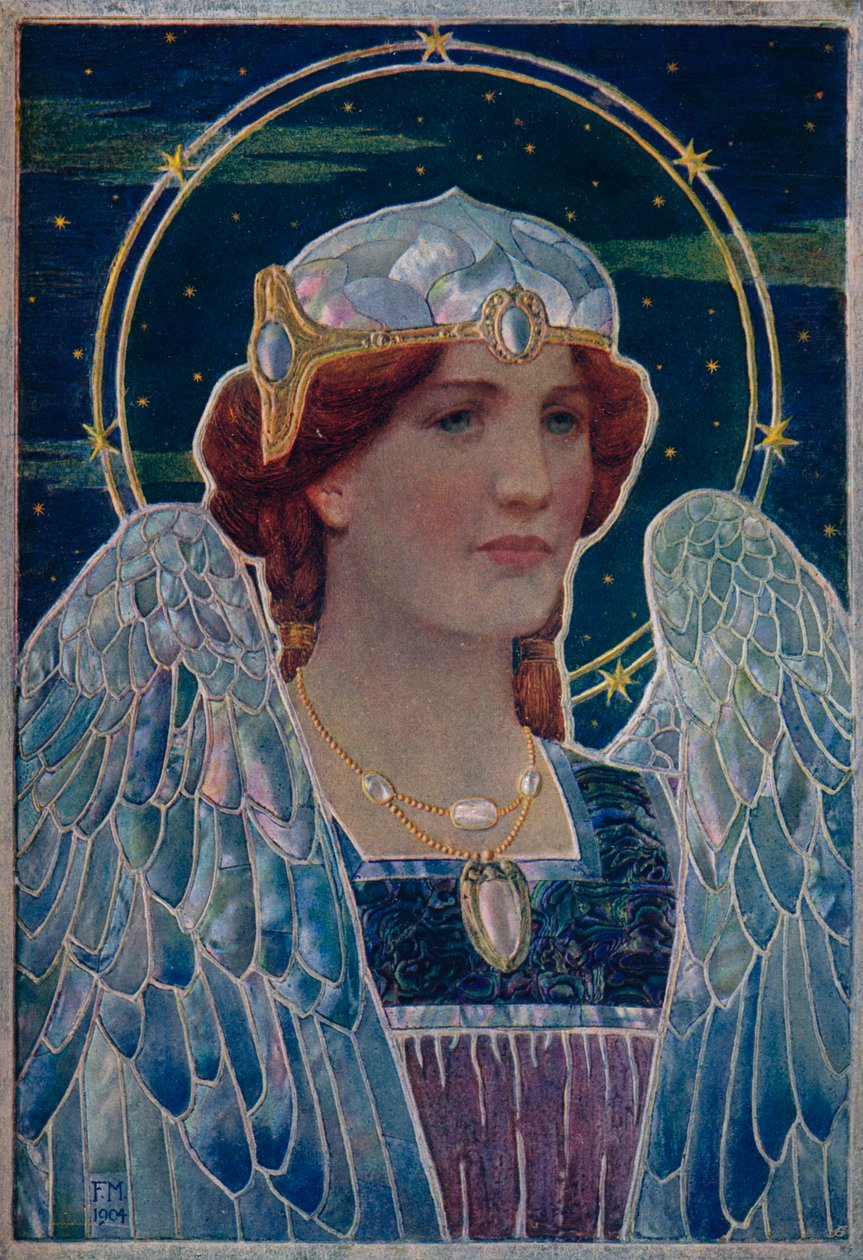 Der Engel der Nacht, ca. 1900 von Frederick Marryat