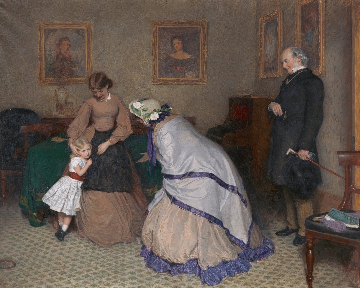Seltsame Gesichter von Frederick Walker