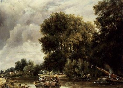 Flusslandschaft von Frederick Waters Watts