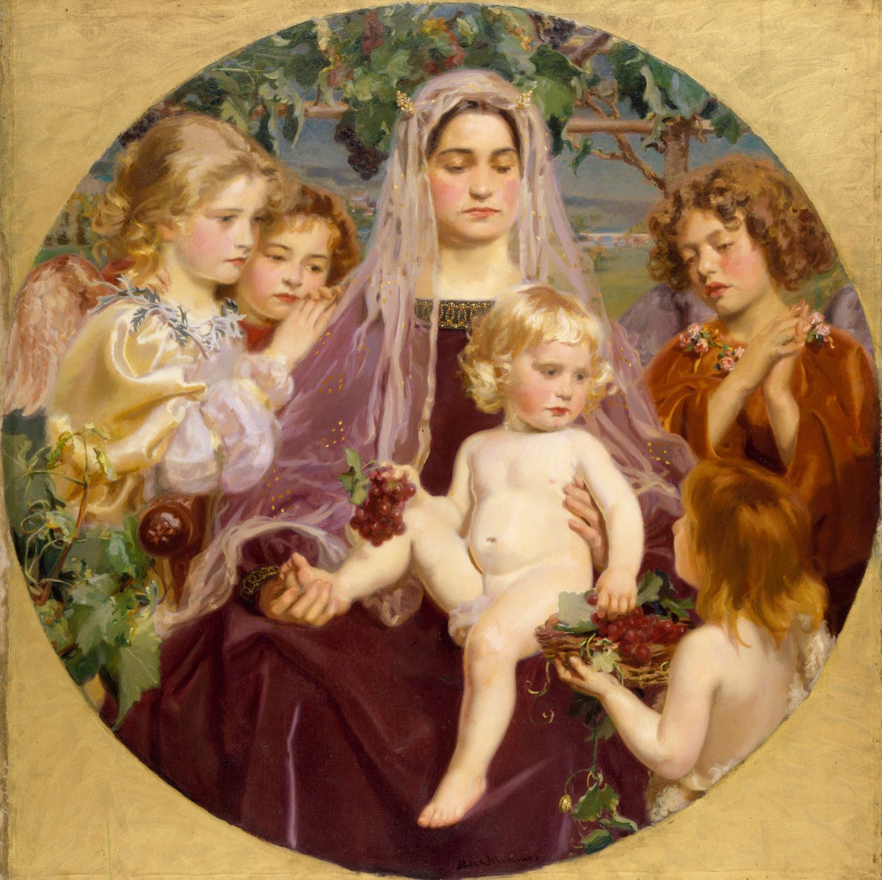Madonna von Giverny, 1901 von Frederick William MacMonnies