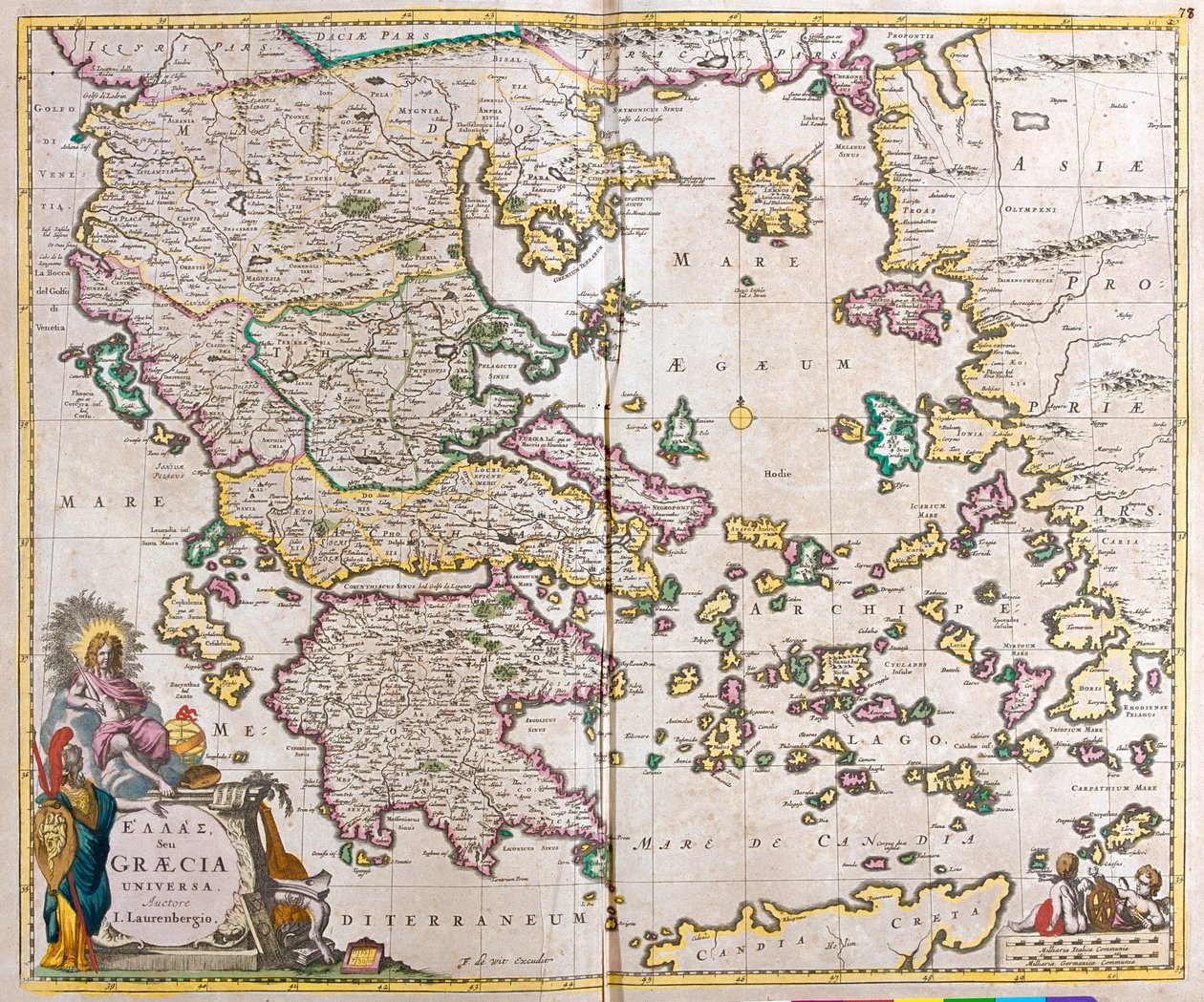 Griechenland von Frederick de Wit