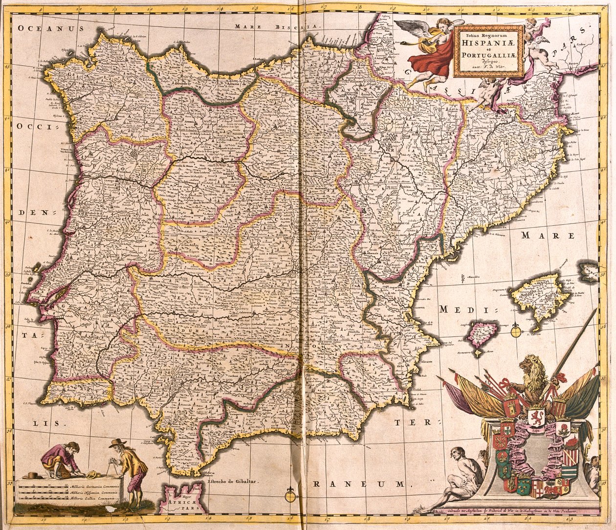 Spanien & Portugal von Frederick de Wit