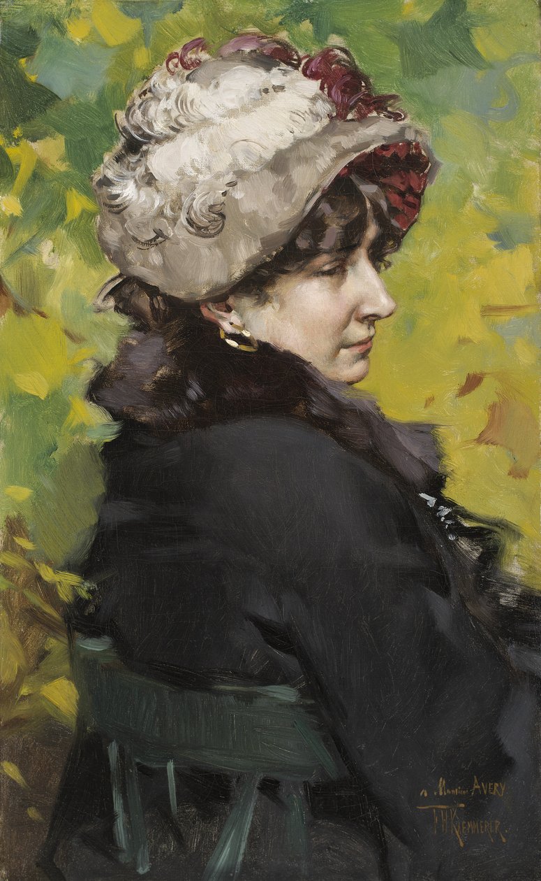 Herbstblätter, 1880er Jahre von Frederik Hendrik Kaemmerer