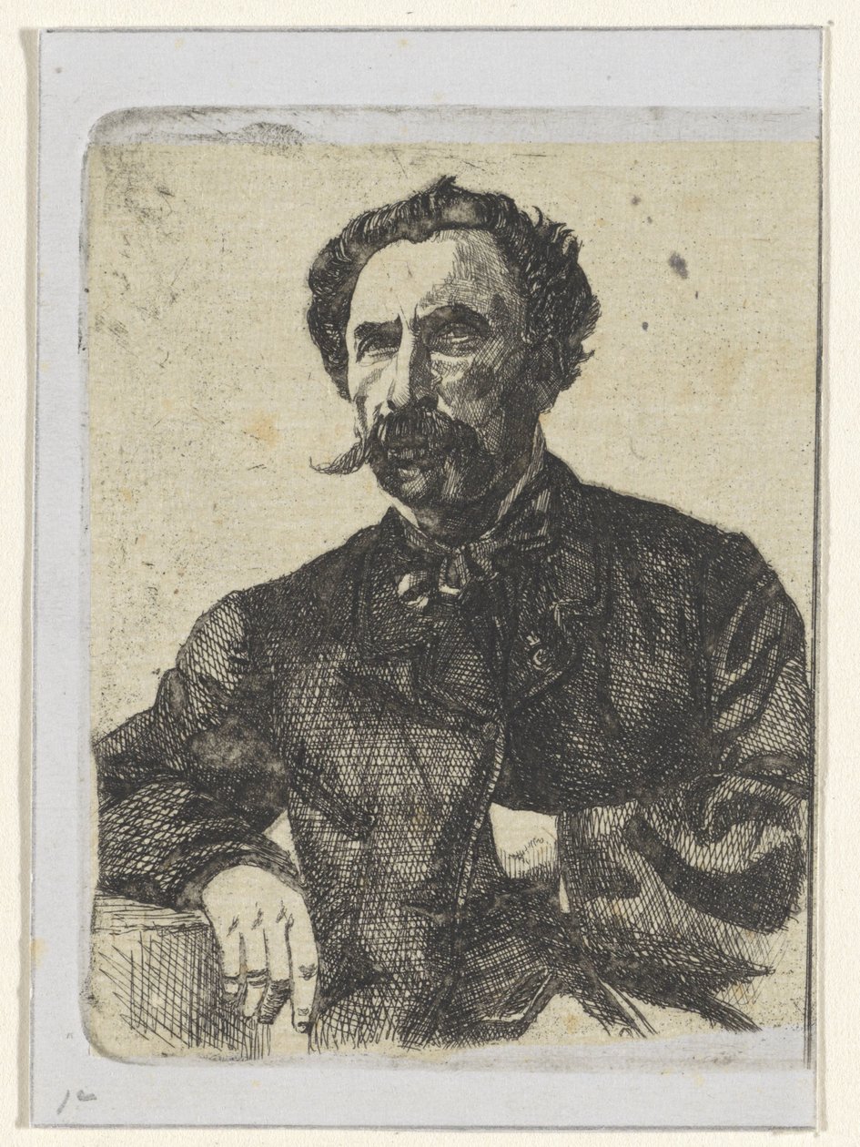 Porträt von Samuel Verveer von Frederik Hendrik Weissenbruch