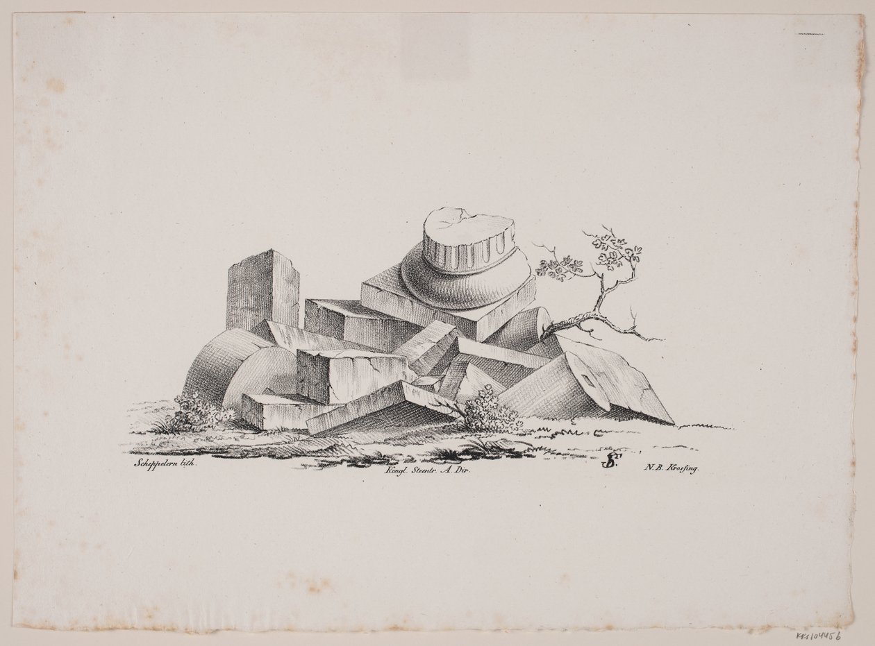 Architektonisches Motiv von Frederik Schepelern
