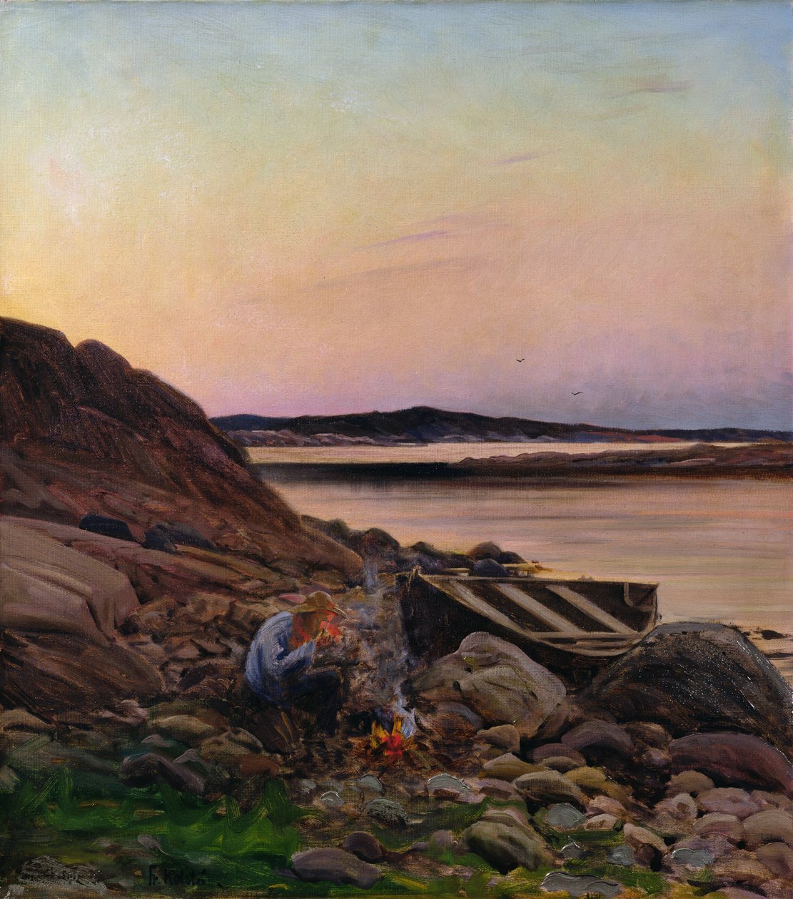 Abendstimmung von Fredrik Kolstoe